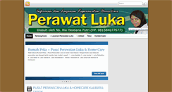 Desktop Screenshot of perawatluka.com