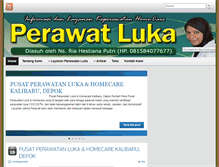 Tablet Screenshot of perawatluka.com